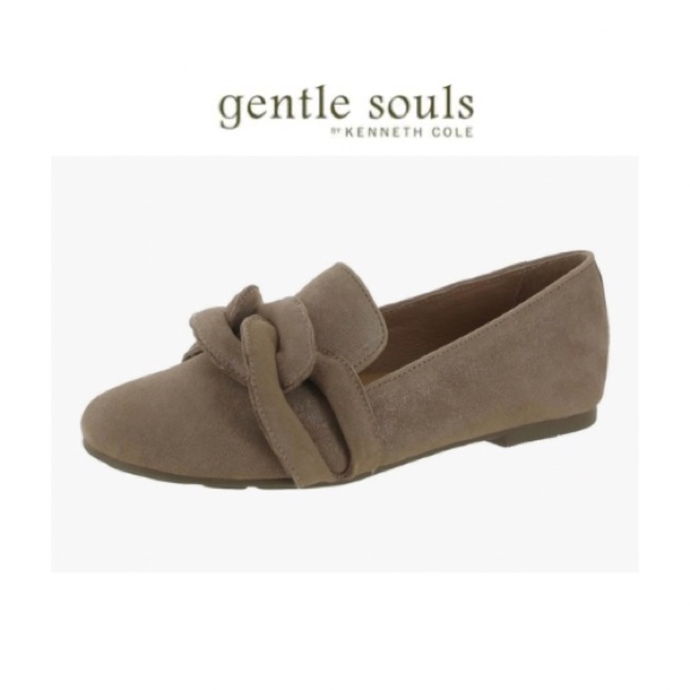 Gentle Souls by Kenneth Cole Eugene Chain Leather Loafer Flat